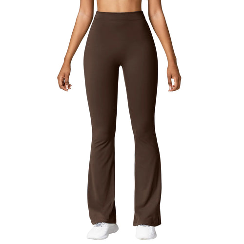 Women’s V-Back High Waist Leggings – Flared Sports Pants