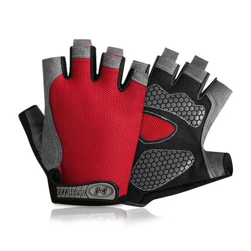 Half Finger Gym Gloves – Workout & Fitness Mittens