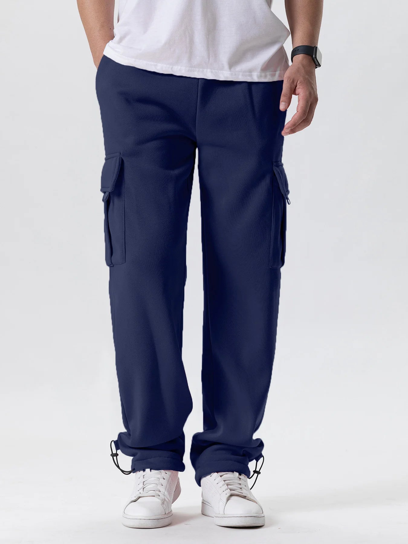 ALMASTRONG Men’s Straight-Fit Joggers