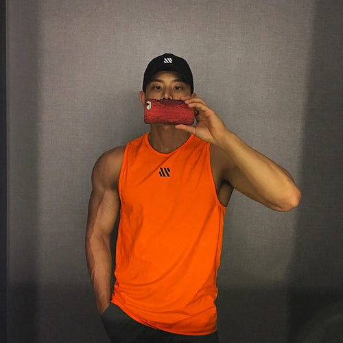 ADED Summer new Gym Vest Men Bodybuilding Sleeveless Sports Tank Top