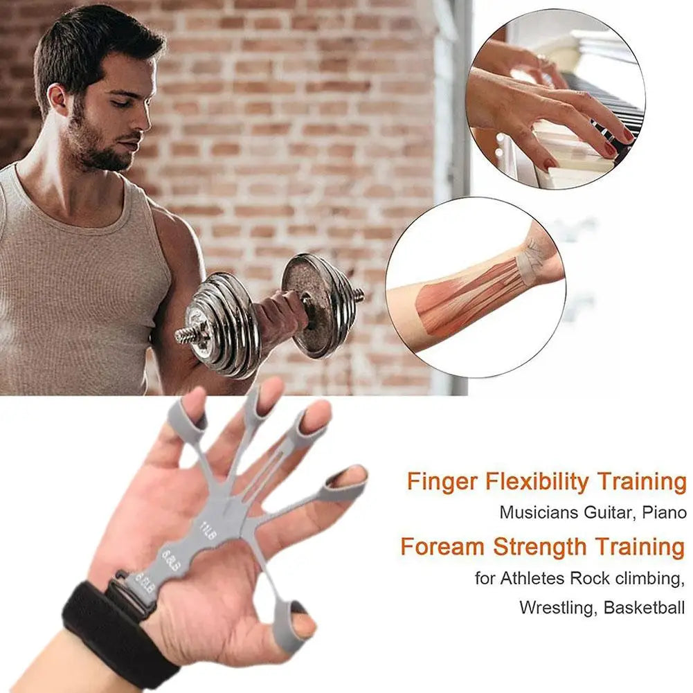 Hand Grip Finger Exerciser – 5 Finger Strength & Wrist Trainer