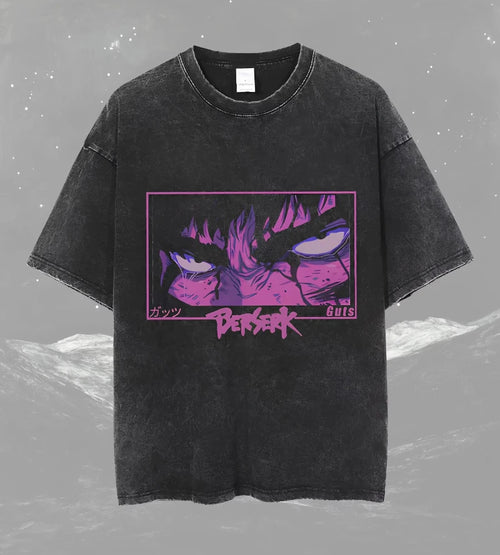 ALMASTRONG Anime Berserk T-Shirt – Men’s Cotton Graphic Tee