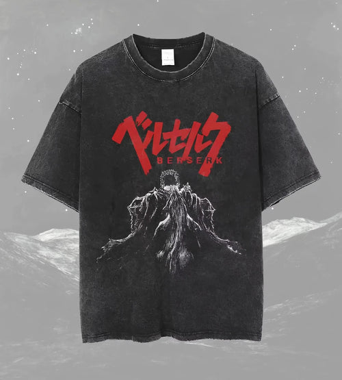 ALMASTRONG Anime Berserk T-Shirt – Men’s Cotton Graphic Tee