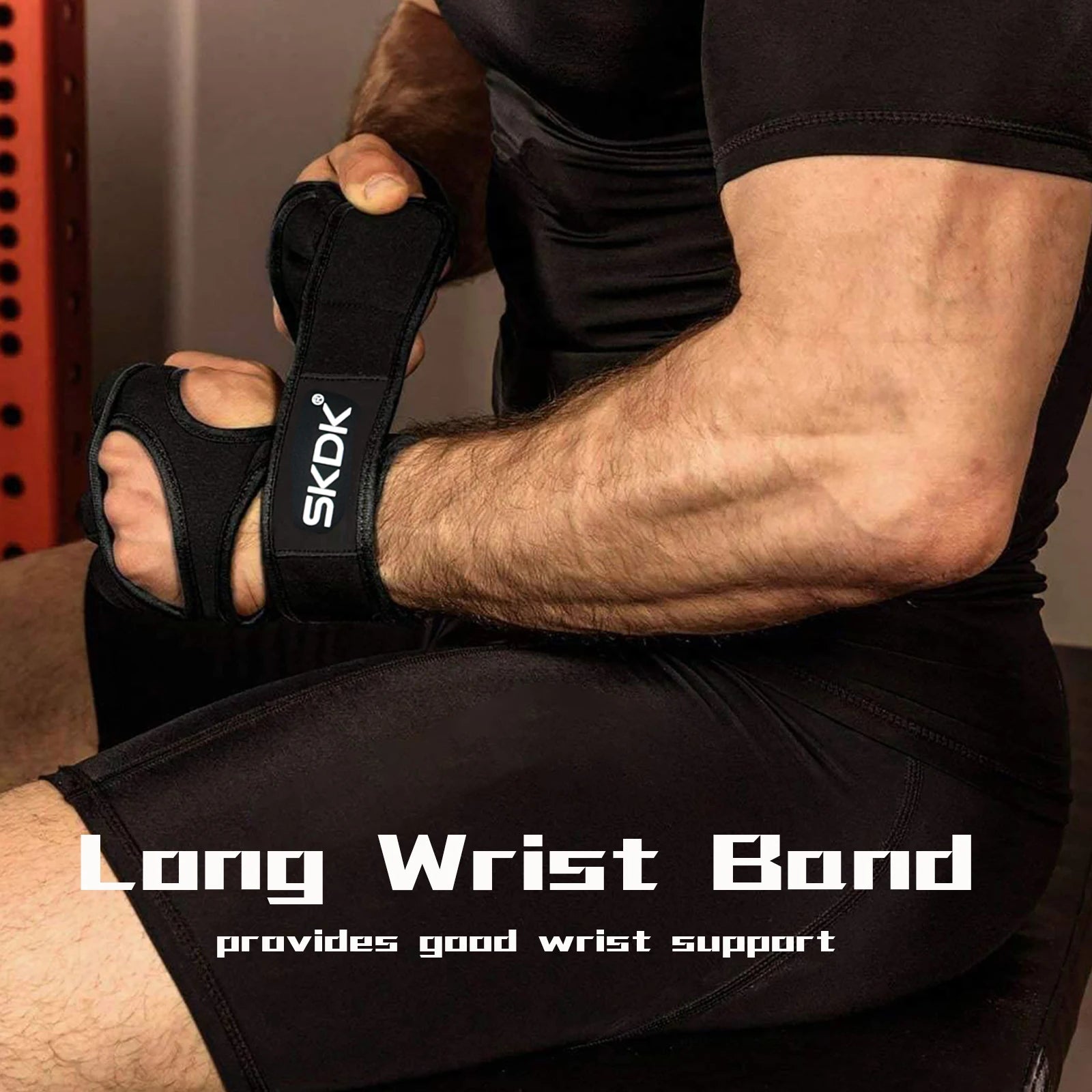 Weight Lifting Fitness Gloves with Wrist Wraps