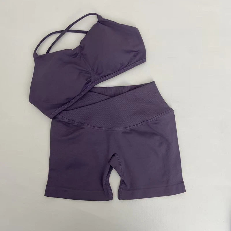 ALMASTRONG Women’s High-Stretch Gym Sett