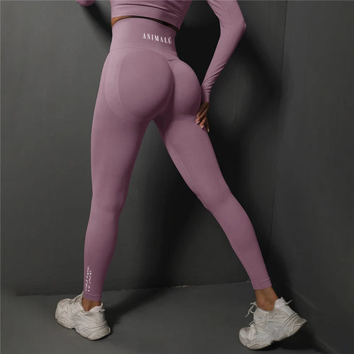 2023 ANIMALU Seamless Leggings Women Gym Yoga Pants Women's High Waist