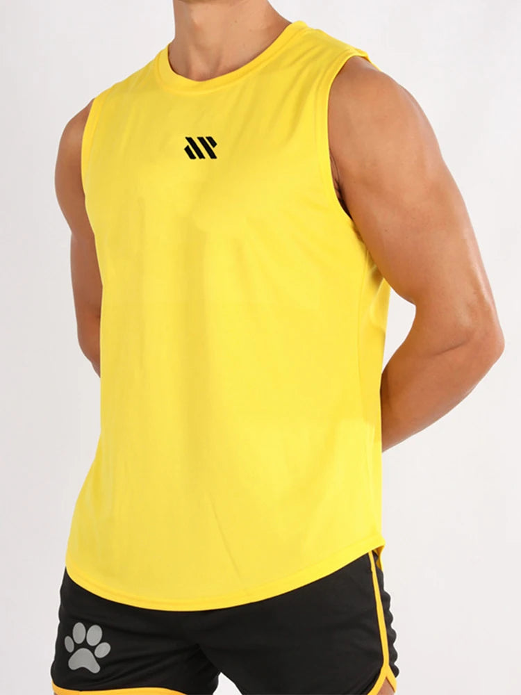 ADED Summer new Gym Vest Men Bodybuilding Sleeveless Sports Tank Top