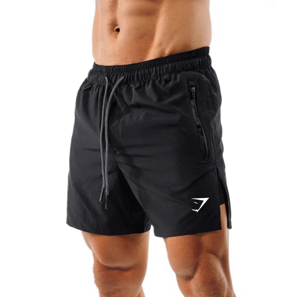 ALMASTRONG Men’s 2-in-1 Training Shorts – Double Layer Fitness & Muscle Shorts