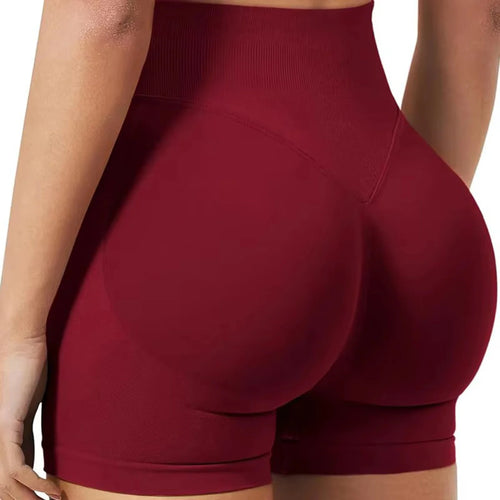 Women's summer shorts low waist seamless shorts gym shorts yoga shorts