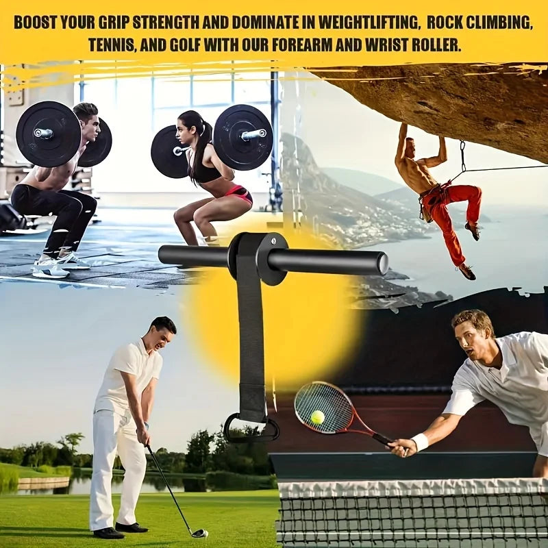 Iron Wrist & Forearm Strengthener – Muscle Training Stick