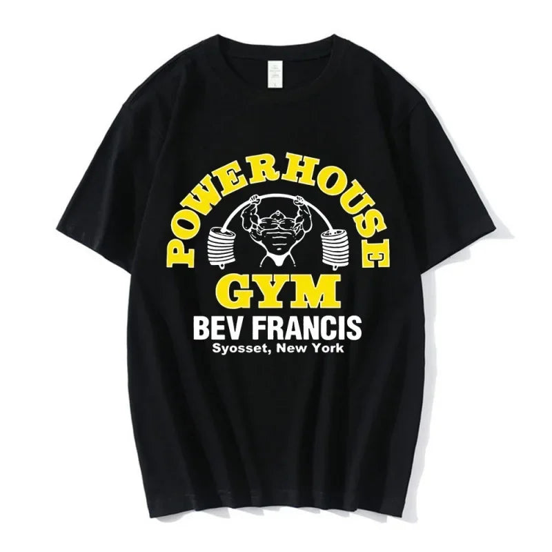 ALMASTRONG Women’s Powerhouse Gym T-Shirt – 100% Cotton Casual Tee