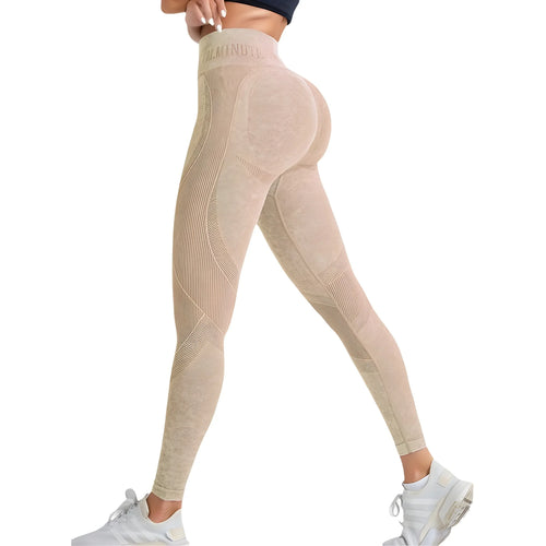 Women’s Seamless High Waist Yoga Pants – Hip Lifting Leggings