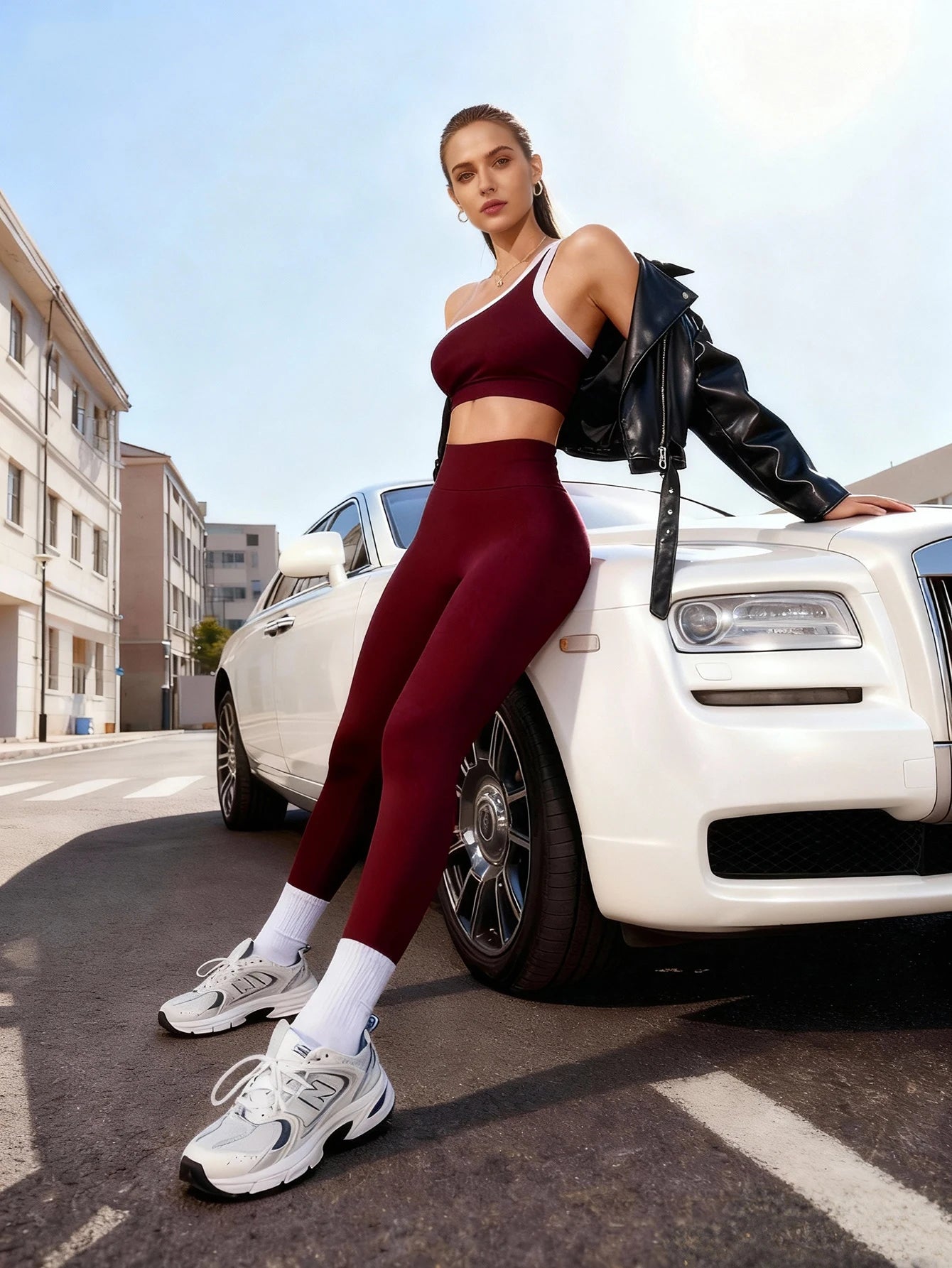 2 pcs Women Seamless Yoga Sets Jogging Outfit Sport Leggings Bra Sportswear Woman Gym Outfit Workout Set Yoga Clothes Activewear - ALMASTRONG