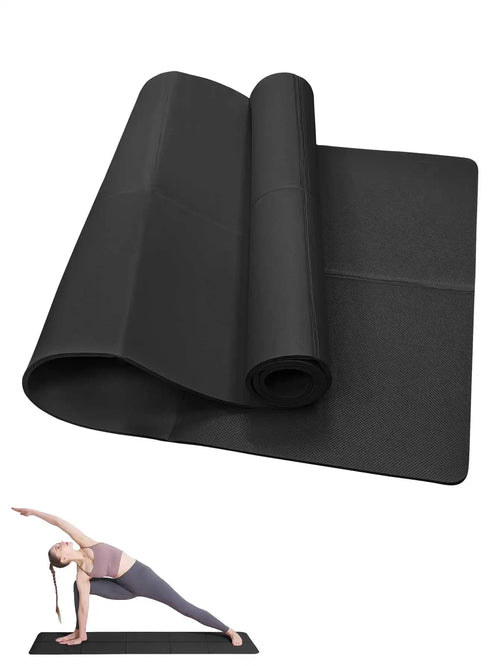 Yoga Mat Pilates Fitness Mat 3/4/6mm Thicknes Non Slip Yoga Cushion