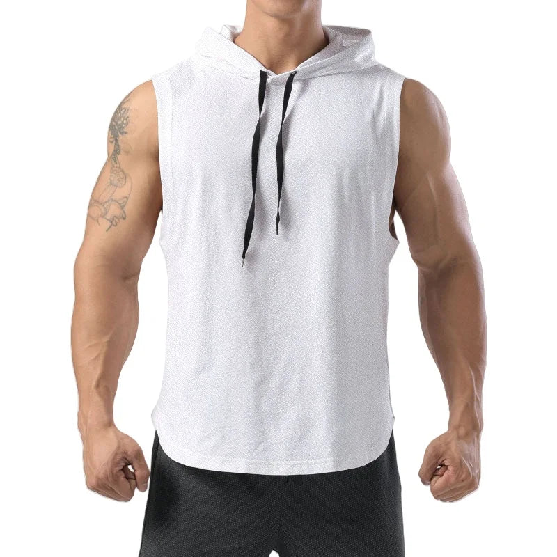 Summer Men Gym Tank Top Quick Dry Sleeveless Shirt Basketball Running