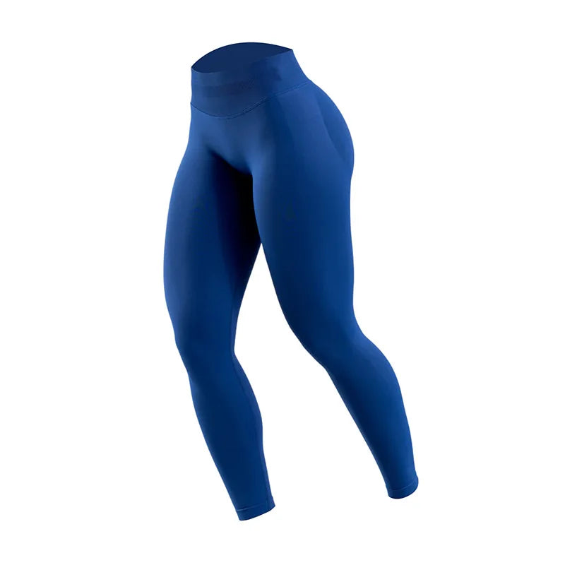 Women’s High Waist Yoga Pants – Peach Butt Lift Seamless Leggings