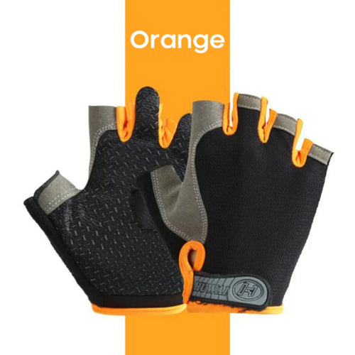 Half Finger Gym Gloves – Workout & Fitness Mittens