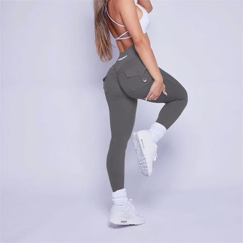 Women Bum Leggings 2025 Women High Waist Tights Pants Peach Hips with