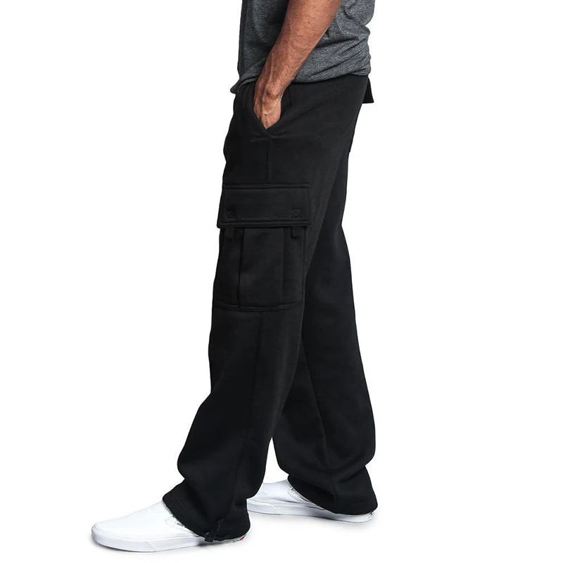 ALMASTRONG Men’s Straight-Fit Joggers