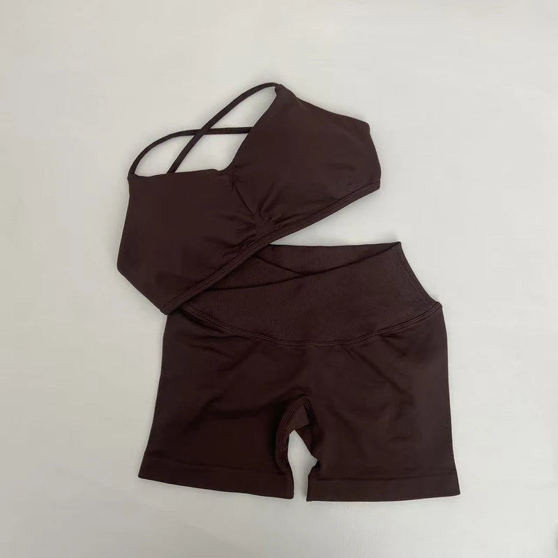 ALMASTRONG Women’s High-Stretch Gym Sett