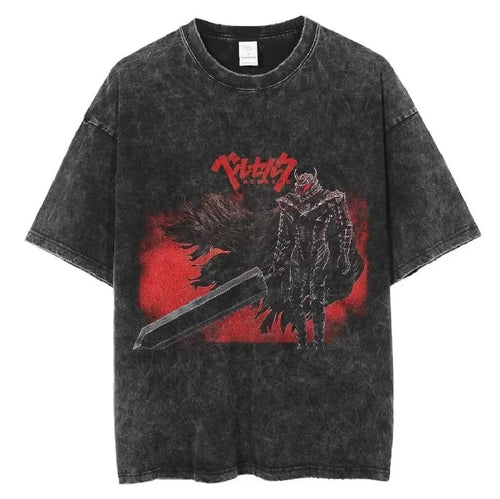 ALMASTRONG Anime Berserk T-Shirt – Men’s Cotton Graphic Tee