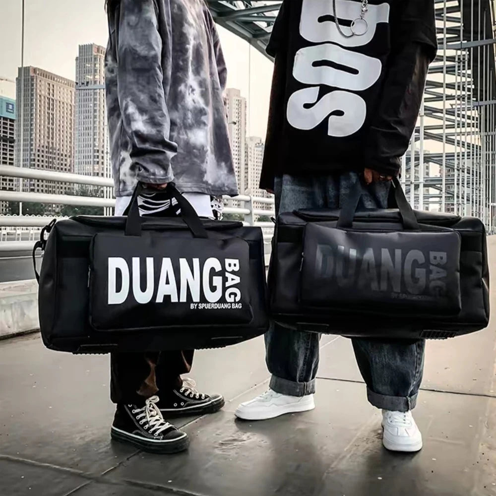 1pcs  Water Resistant Gym Bag Sports Travel Duffel Weekender Bag for