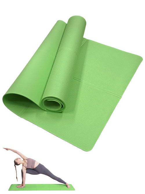 Yoga Mat Pilates Fitness Mat 3/4/6mm Thicknes Non Slip Yoga Cushion