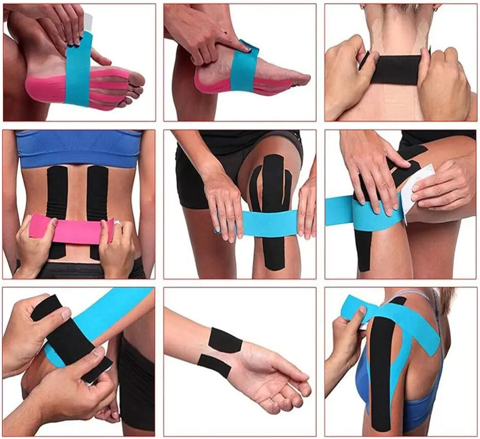 Sports Waterproof Kinesiology Tape Stickers Athletic Bandage Muscle