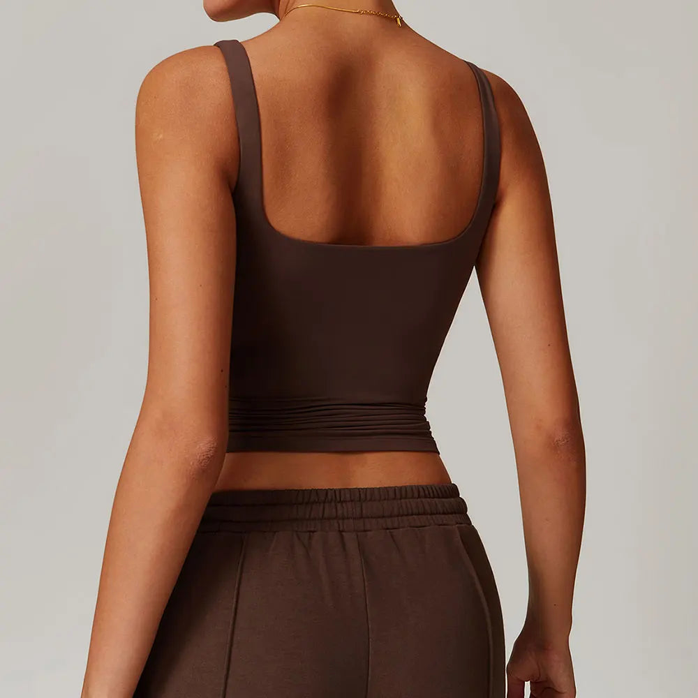 Breathable Sports Bra Anti-Sweat Fitness Top Women Yoga Bra Shockproof