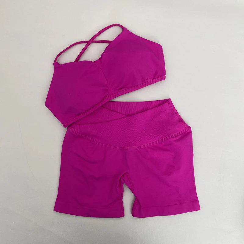 ALMASTRONG Women’s High-Stretch Gym Sett