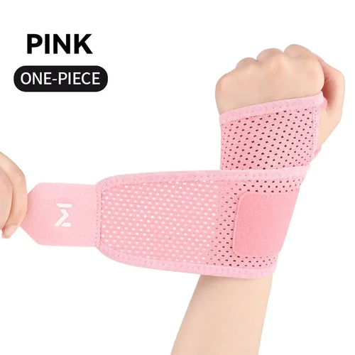 Breathable Adjustable Wrist Support Brace – Gym & Work