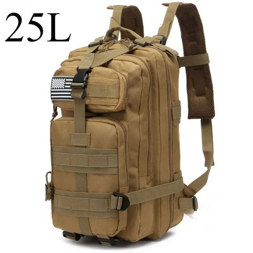 TrailForce Tactical Backpack – 25L / 50L Outdoor Gear
