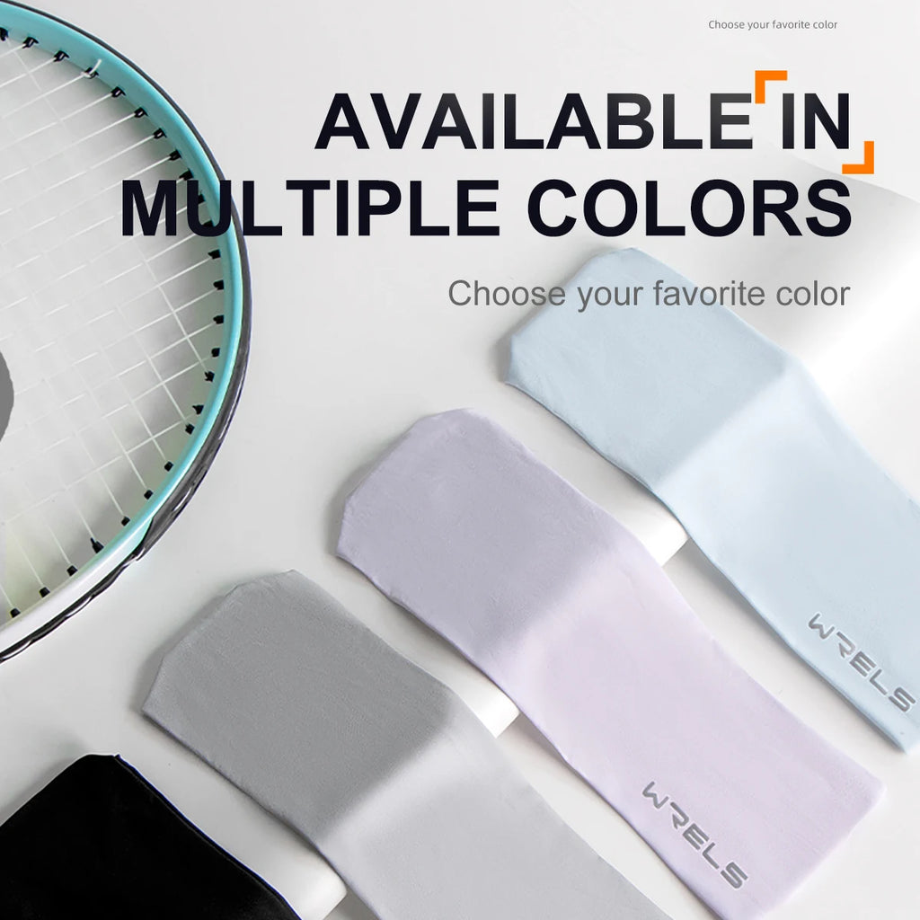 WRELS Sport Headband Running Fitness Sweatband Elastic Absorbent Sweat