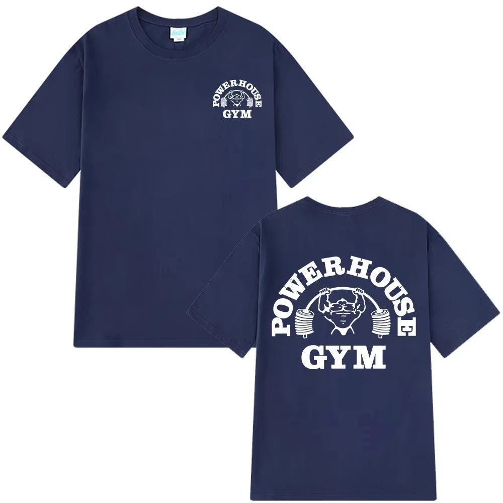 ALMASTRONG Unisex Gym Logo T-Shirt