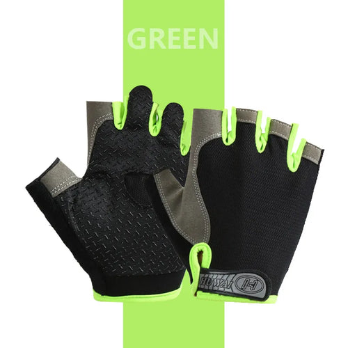 Half Finger Gym Gloves – Workout & Fitness Mittens