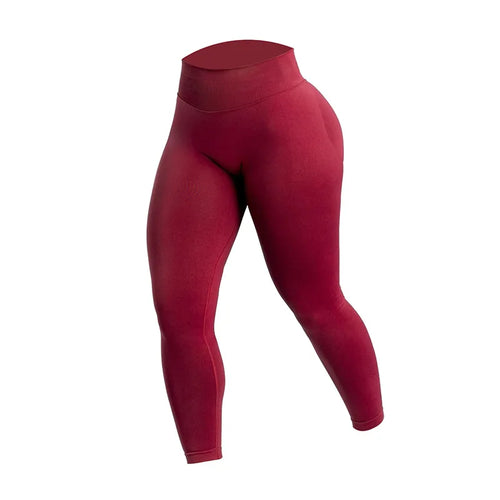 Women’s High Waist Yoga Pants – Peach Butt Lift Seamless Leggings