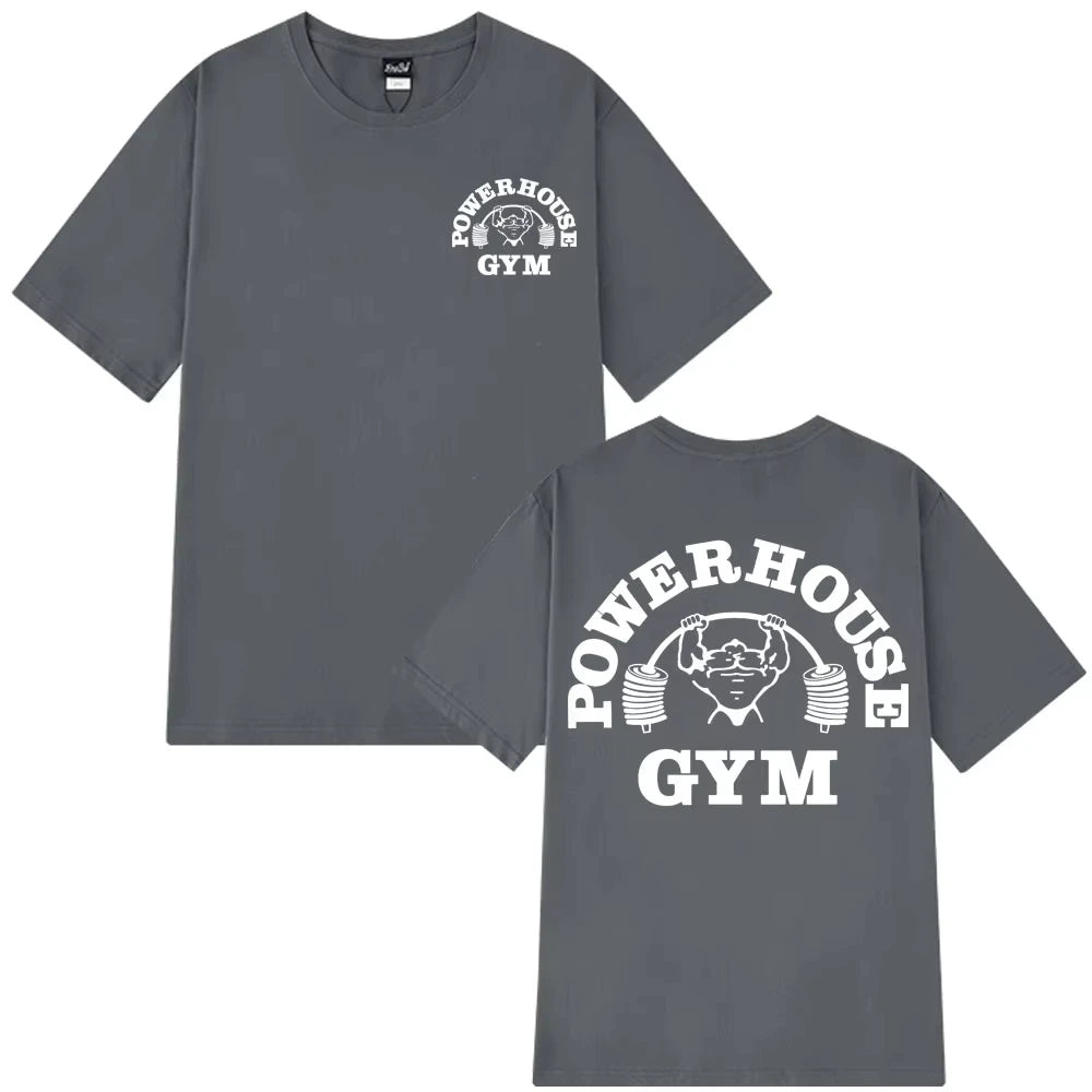 ALMASTRONG Unisex Gym Logo T-Shirt