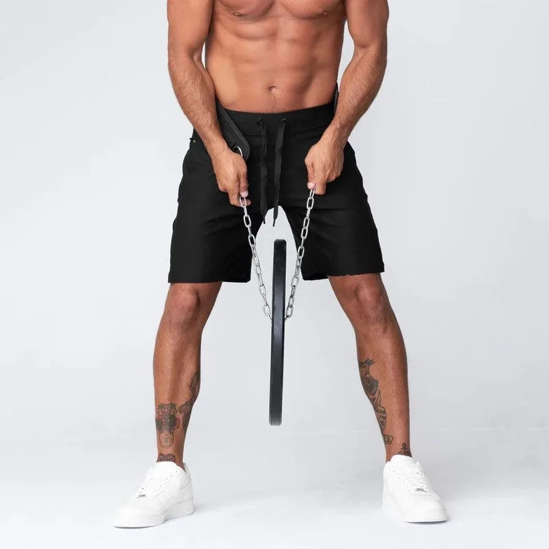 Weight Lifting Dip Belt Neoprene Back Gym Belt with Chain for Fitness