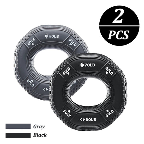 Silicone Adjustable 20-90LB Hand Grip Arm Strength Exercise Gripping