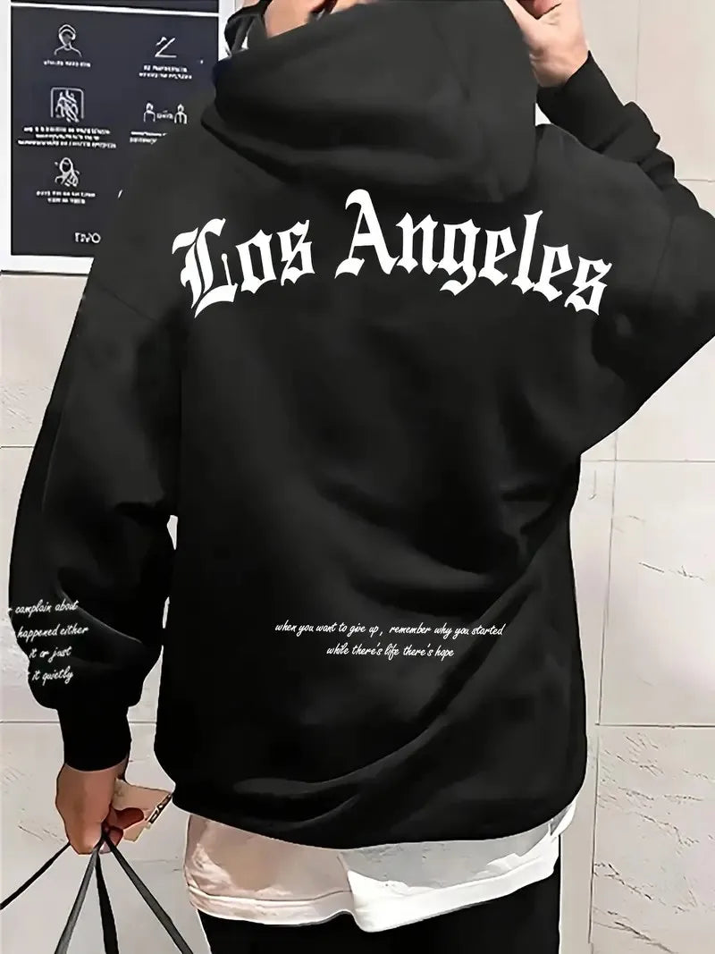 Los Angeles Gym Hoodie – 100% Cotton