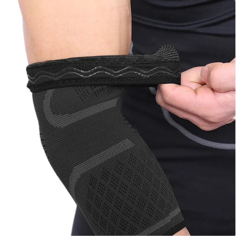 1 Piece Elbow Support Elastic Gym Fitness Nylon Protective Pad Absorb