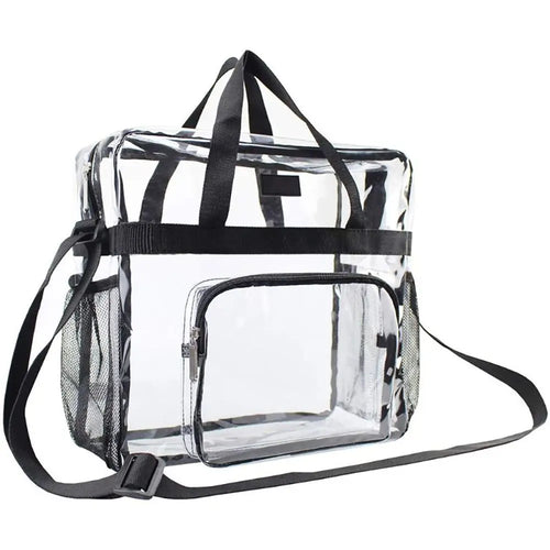Stadium Approved PVC Clear Purse Large Capacity Clear Bag Clear