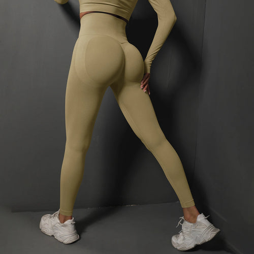 Gym Leggings Women Sexy High Waist Booty Lifting