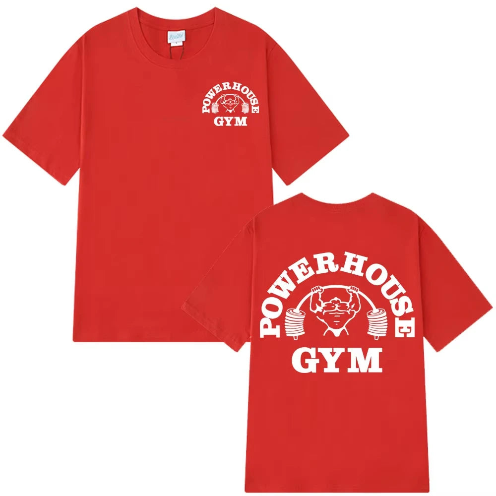 ALMASTRONG Unisex Gym Logo T-Shirt