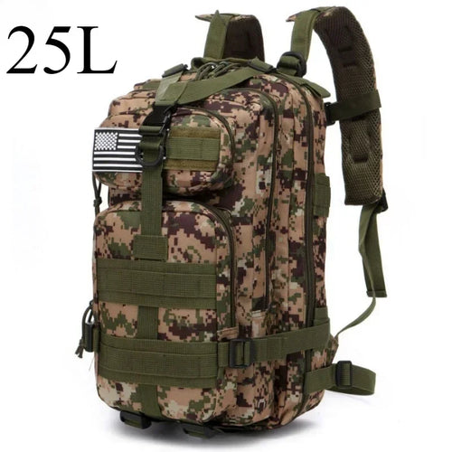 TrailForce Tactical Backpack – 25L / 50L Outdoor Gear