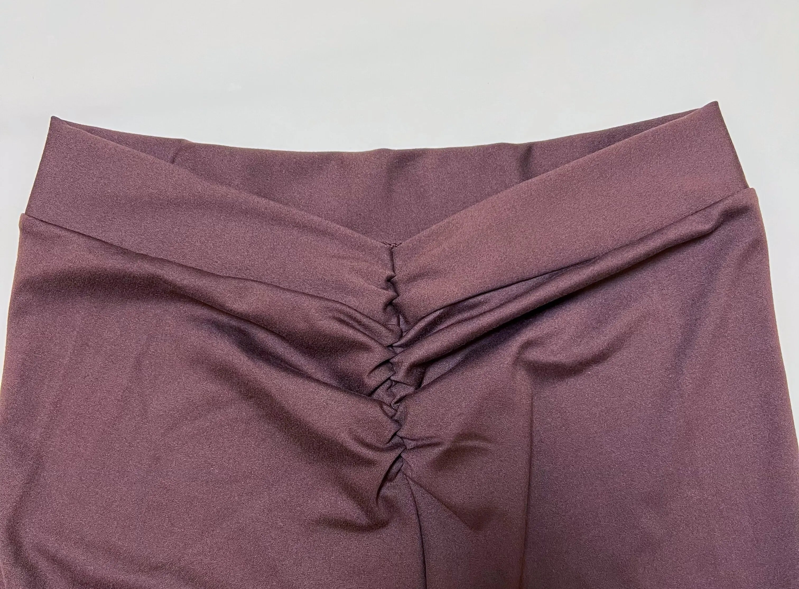 Women V Back Sports Yoga Leggings High Waist Scrunch Gym Sports