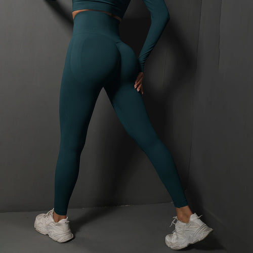 Gym Leggings Women Sexy High Waist Booty Lifting