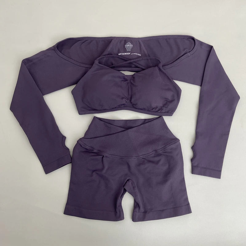 ALMASTRONG Women’s High-Stretch Gym Sett