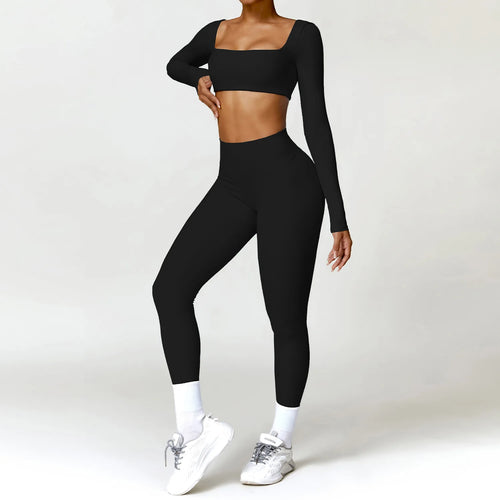 Gym Yoga Set – Quick-Dry Sports Tracksuit