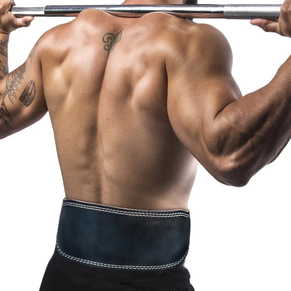 CoreForce Leather Lifting Belt – Gym Strength Gear